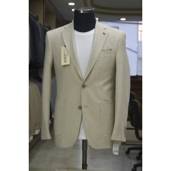 2832 Gofre Jogger Takım Bej