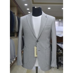 2832 Gofre Jogger Takım Elbise Gri