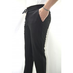 3011 Örme Jogger Pantolon Siyah