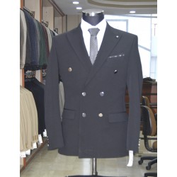 3022 KRUVAZE TAKIM ELBİSE LİCRALI SİYAH