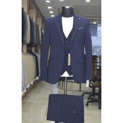3022 YELEKLİ TAKIM ELBİSE LİCRALI LACİVERT