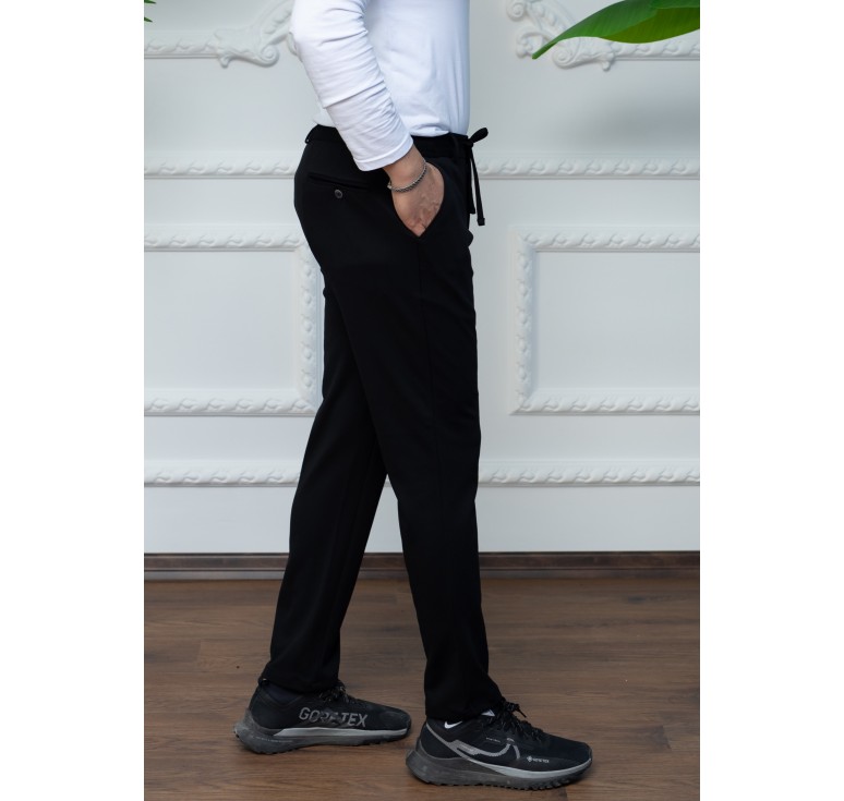 Çelikli Örme Jogger Pantolon 