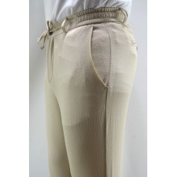 3034 Örme Jogger Pantolon Bej