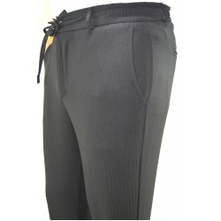3034 Örme Jogger Pantolon Siyah