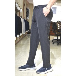 3037 Gofre jogger Pantolon Siyah