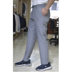 3037 Gofre jogger Pantolon Gri