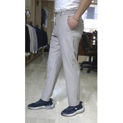 3037 Gofre jogger Pantolon Taş