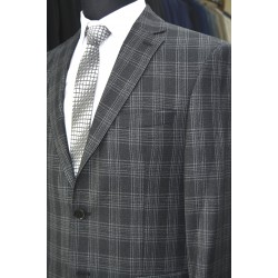 5113 Klasik 4 Drop Tek Ceket Siyah