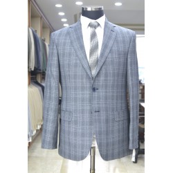 5113 Klasik 4 Drop Tek Ceket Füme