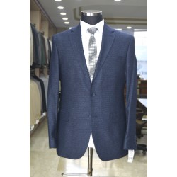 5112 Klasik 4 Drop Tek Ceket Lacivert