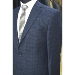 5112 Klasik 4 Drop Tek Ceket Lacivert