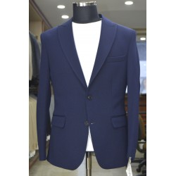 5117 Örme Tek Ceket Lacivert