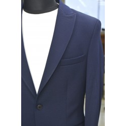 5117 Örme Tek Ceket Lacivert