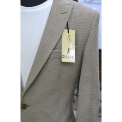 5118 Örme Tek Ceket Bej