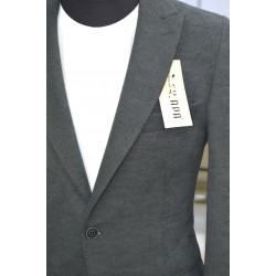 5118 Örme Tek Ceket Siyah