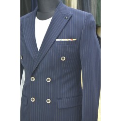 2829 Kruvaze Takım Elbise