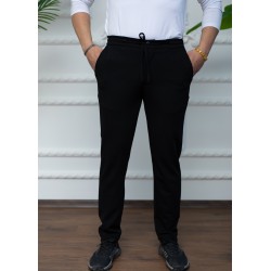 3032 Örme Zara Jogger Pantolon Siyah