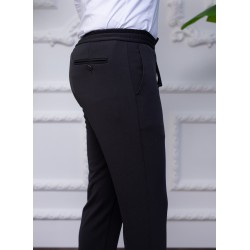 3032 Örme Zara Jogger Pantolon Antrasit