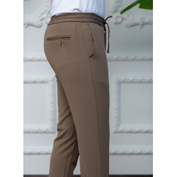 3032 Örme Zara Jogger Pantolon Vizon