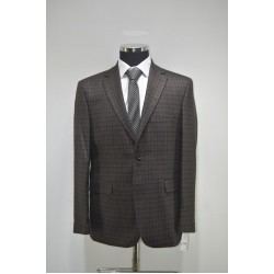 5114 Klasik 4 Drop Tek Ceket Kahve