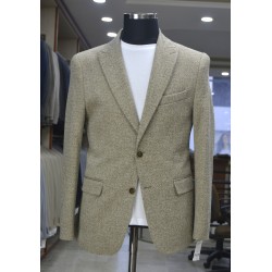 5116 Örme Tek Ceket Bej