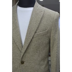 5116 Örme Tek Ceket Bej